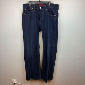 Levis Type 1 Real Loose Jeans Mens 36x34 Blue Relaxed Straight Denim Dark Wash